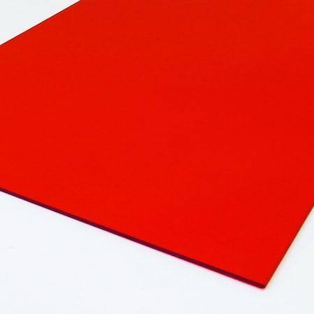 Amerilux ACRYLIC SHEET, RED 4334492